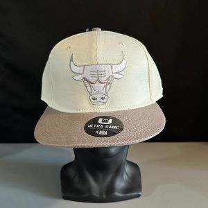 Chicago Bulls NBA Ultra Game SnapBack Hat Rare Color
